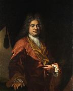Giovanni Camillo Sagrestani Portrait eines Herren im Hausmantel Sweden oil painting artist